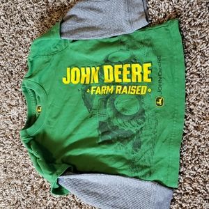 John Deere Boys Long Sleeve Tshirt